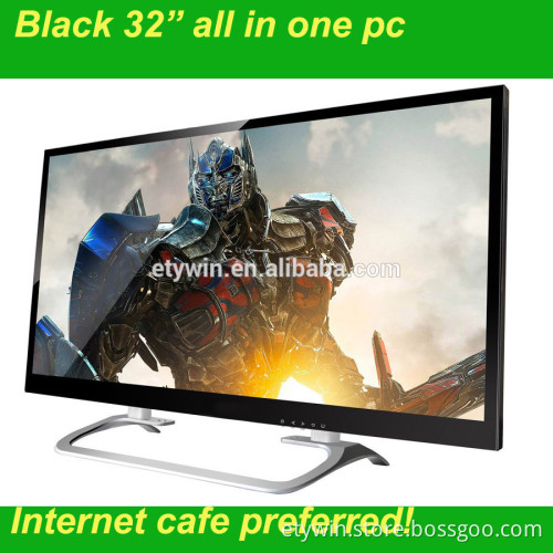 gaming all-in-one pc cheap computer with built-in all in one pc 32" LED backlight monitor wholesale gaming pc